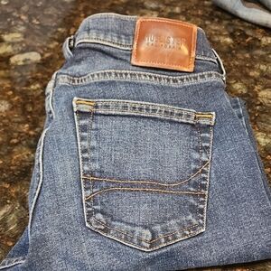 Hollister Men's Slim Straight Blue Jeans